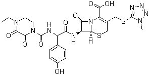 Struktur image of Cefoperazone