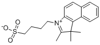 Struktur image of 1-(4-Sulfobutyl)-2,3,3-trimethylbenz[e]indolium betaine