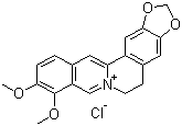 Struktur image of Berberine hydrochloride