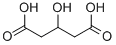 Struktur image of 3-Hydroxyglutaric acid