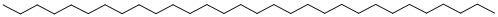Struktur image of n-Triacontane