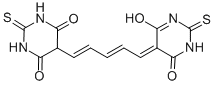Struktur image of 2,2'-Dimercapto-4,4',6,6'-tetrahydroxypyrimidino-5,5'-pentamethineoxonole