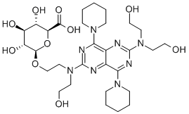Struktur image of Dipyridamole mono-O-beta-D-glucuronide