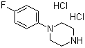 Struktur image of 1-(4-Fluorophenyl)piperazine dihydrochloride