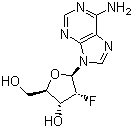 Struktur image of 2'-Deoxy-2'-fluoroadenosine