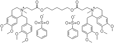 Struktur image of Atracurium besylate