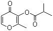 Struktur image of Maltol isobutyrate