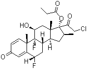 Struktur image of Halobetasol propionate