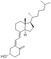 Struktur image of Vitamin D3, crystalline