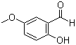 Struktur image of 5-Methoxysalicylaldehyde