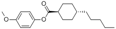 Struktur image of 4-Methoxyphenyl trans-4-pentylcyclohexanoate