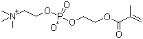 Struktur image of 2-Methacryloyloxyethyl phosphorylcholine