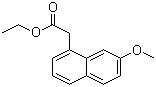 Struktur image of 7-Methoxy-1-naphthaleneacetic acid ethyl ester