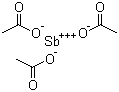 Struktur image of Antimony triacetate