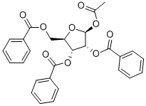 Struktur image of 1-Acetyl-2,3,5-tribenzoyl-beta-D-ribofuranose