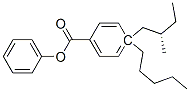 Struktur image of (S)-p-(2-Methylbutyl)phenyl p-pentylbenzoate