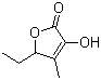 Struktur image of 5-Ethyl-3-hydroxy-4-methyl-2(5H)furanone