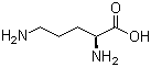 Struktur image of L-Ornithine