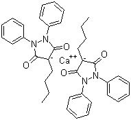 Struktur image of Phenylbutazone calcium