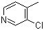 Struktur image of 3-Chloro-4-methylpyridine