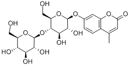 Struktur image of 4-Methylumbelliferyl beta-D-cellobiopyranoside
