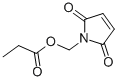 Struktur image of (2,5-Dioxo-2,5-dihydro-1H-pyrrol-1-yl)methyl propionate