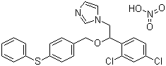 Struktur image of Fenticonazole nitrate