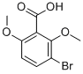 Struktur image of 3-Bromo-2,6-dimethoxybenzoic acid