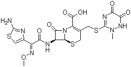 Struktur image of Cefatriaxone