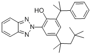 Struktur image of 2-(2H-benzotriazol-2-yl)-6-(1-methyl-1-phenylethyl)-4-(1,1,3,3-tetramethylbutyl)phenol