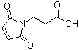 Struktur image of 3-Maleimidopropionic acid