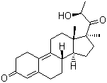Struktur image of Trimegestone