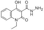 Struktur image of 1-Ethyl-2-hydroxy-4-oxoquinoline-3-carbohydrazide