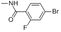 Struktur image of 4-Bromo-2-fluoro-N-methylbenzamide