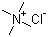 Struktur image of Tetramethylammonium chloride