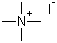 Struktur image of Tetramethylammonium iodide