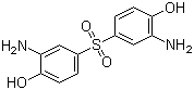 Struktur image of bis-(3-Amino-4-hydroxyphenyl) sulfone