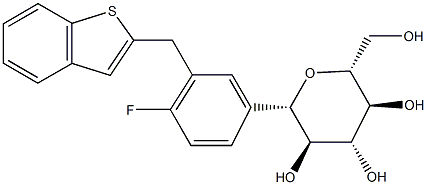 Struktur image of Ipragliflozin