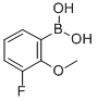 Struktur image of 3-Fluoro-2-methoxyphenylboronic acid