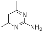 Struktur image of 2-Amino-4,6-dimethylpyrimidine