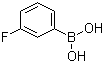 Struktur image of 3-Fluorophenylboronic acid