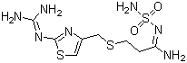 Struktur image of Famotidine