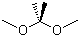Struktur image of 2,2-Dimethoxypropane