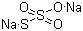 Struktur image of Sodium thiosulfate