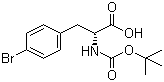 Struktur image of Boc-D-4-bromophenylalanine