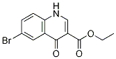 Struktur image of 6-Bromo-1,4-dihydro-4-oxo-3-quinolinecarboxylic acid ethyl ester