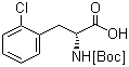 Struktur image of Boc-D-Phe(2-Cl)-OH