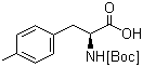 Struktur image of Boc-L-4-Methylphenylalanine