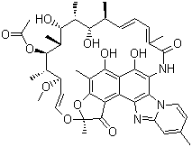 Struktur image of Rifaximin