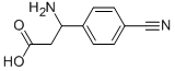 Struktur image of 3-Amino-3-(4-cyanophenyl)-propionic acid